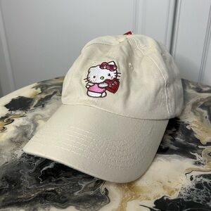 Hello Kitty Embroidered Baseball Cap